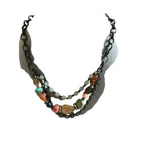 Artistic Works by Lu Necklace Multicolor